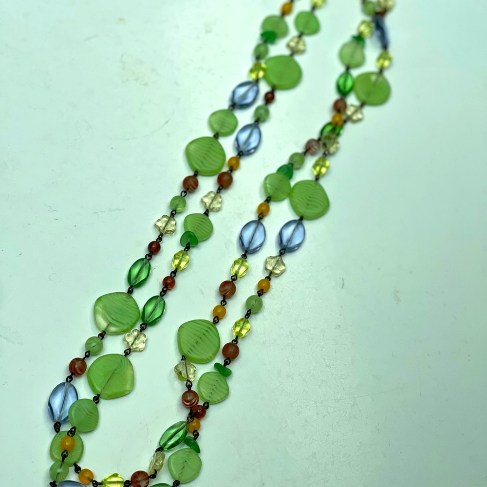 Stunning Glass Bead Necklace